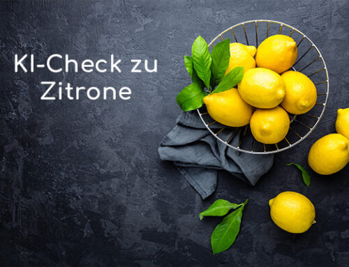 KI-Check mit THOZI: Zitrone