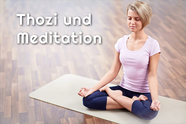 Symbolfoto Thozi und Meditation